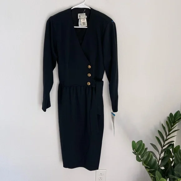 slim fit dress slacks Vintage Leslie Fay Lord & Taylor Dress – Seventh Row